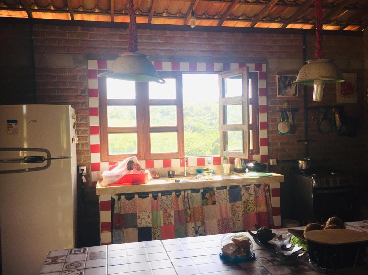 Chale Com Vista Privilegiada Pilões de Dentro エクステリア 写真